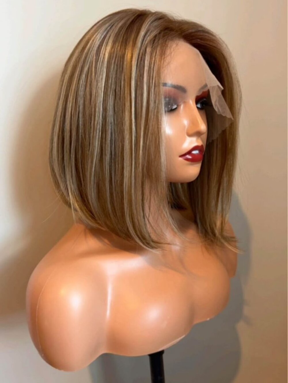 Brand New 12" Gleam Cinnamon Bob Wig